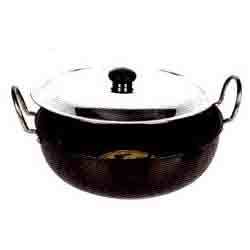 Manufacturers Exporters and Wholesale Suppliers of Hard Anodized Deep Kadai Large Mumbai  Maharashtra